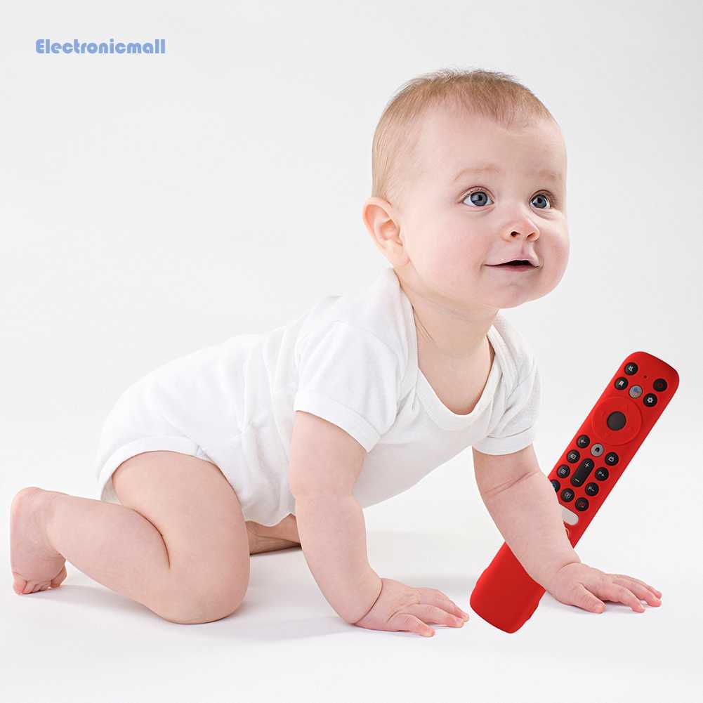 Vỏ Bọc Điều Khiển Từ Xa Bằng Silicon Chống Trượt Kèm Dây Đeo ElectronicMall01.vn