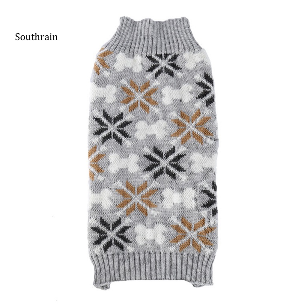 Áo Sweater Dệt Kim Mềm Mại In Họa Tiết Xương Người Hóa Trang Cho Mèo Cưng