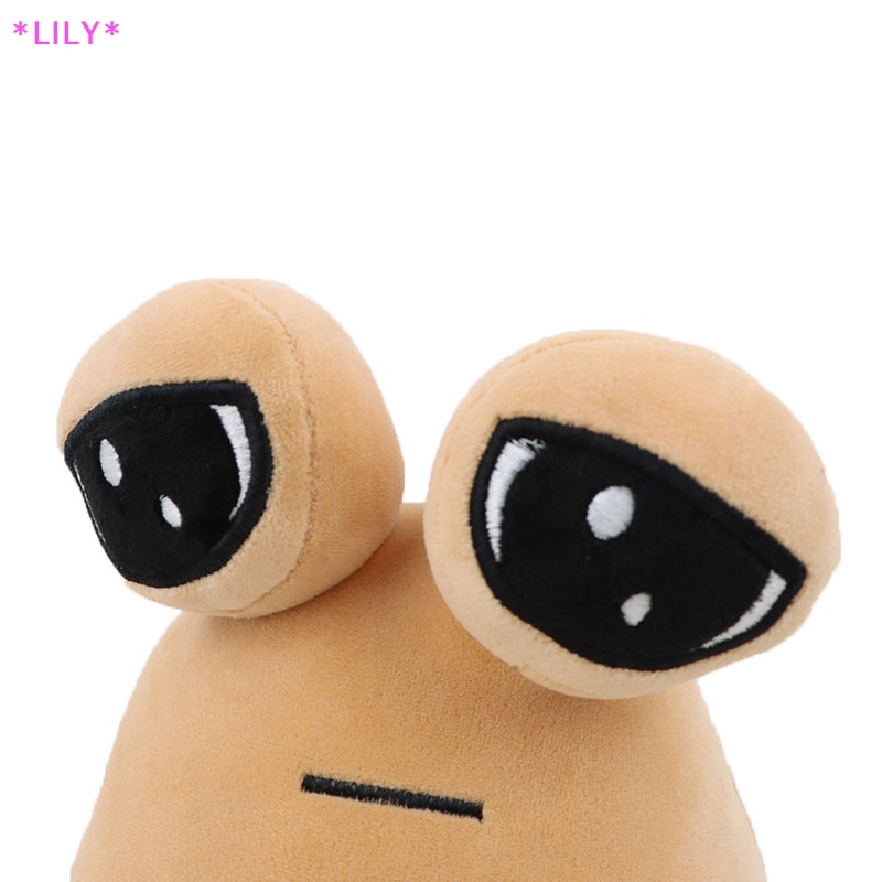 Lily Hot trò chơi thú cưng của tôi người ngoài hành tinh pou đồ chơi sang trọng furdiburb cảm xúc người ngoài hành tinh plushie Thú nhồi bông pou búp bê 22cm uuu