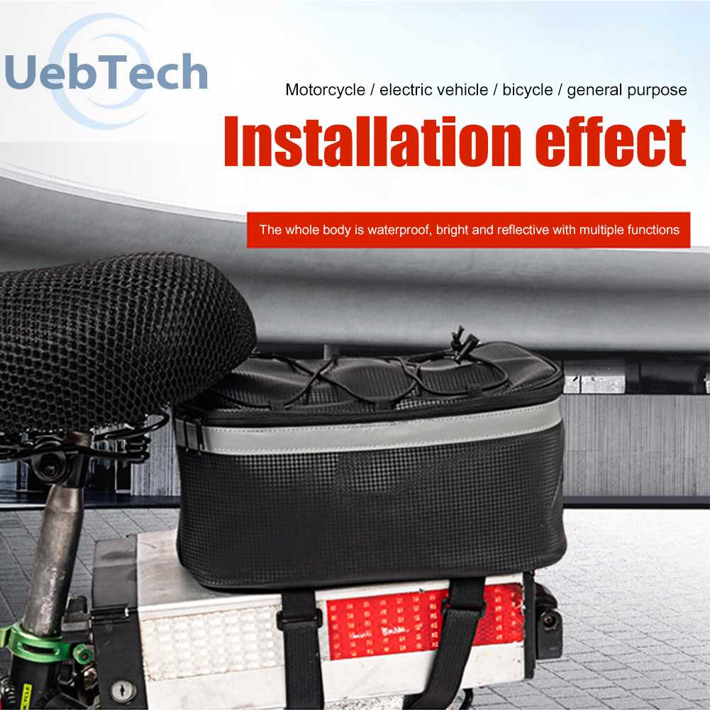 Túi Đựng Đồ Gắn Yên Sau Xe Đạp Dung Tích Lớn 7L Chống Thấm Nước Tiện Dụng