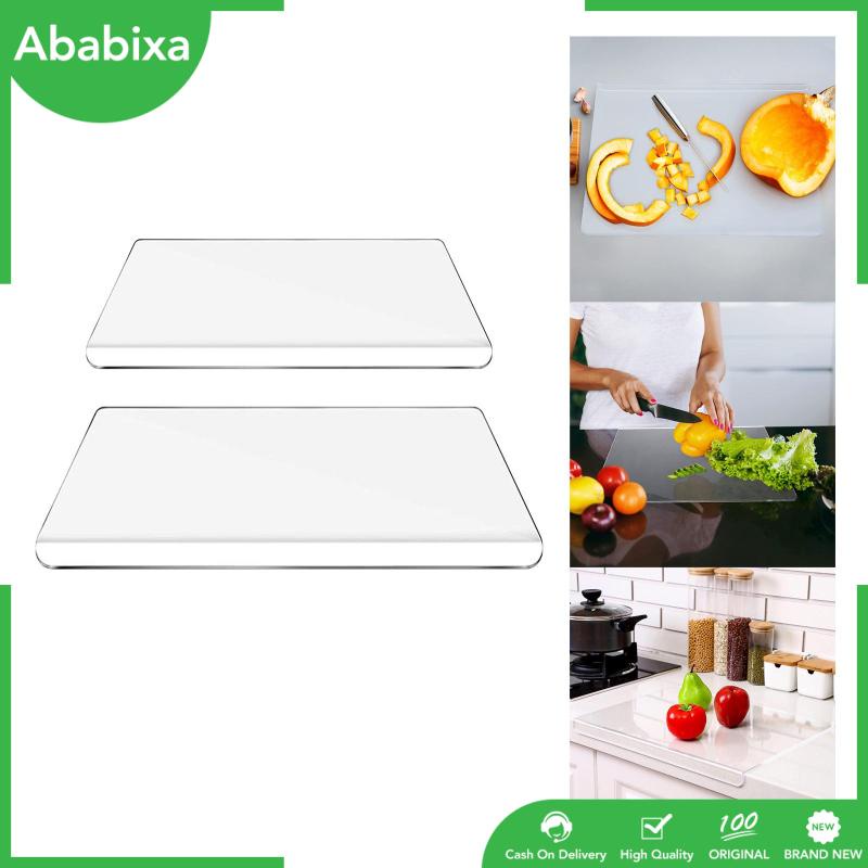 Thớt Cắt Thức Ăn / Phô Mai / Rau Củ Cỡ Lớn Trong Suốt Chống Trượt Tiện Dụng Cho Nhà Bếp