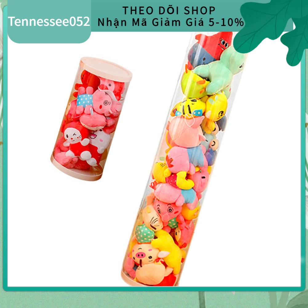 Tennessee052 Búp Bê Sang Trọng Xô Lưu Trữ Trong Suốt Đồ Chơi Trẻ Em Giỏ Đựng Hộp Dung Tích Lớn PVC Ống Hình Trụ