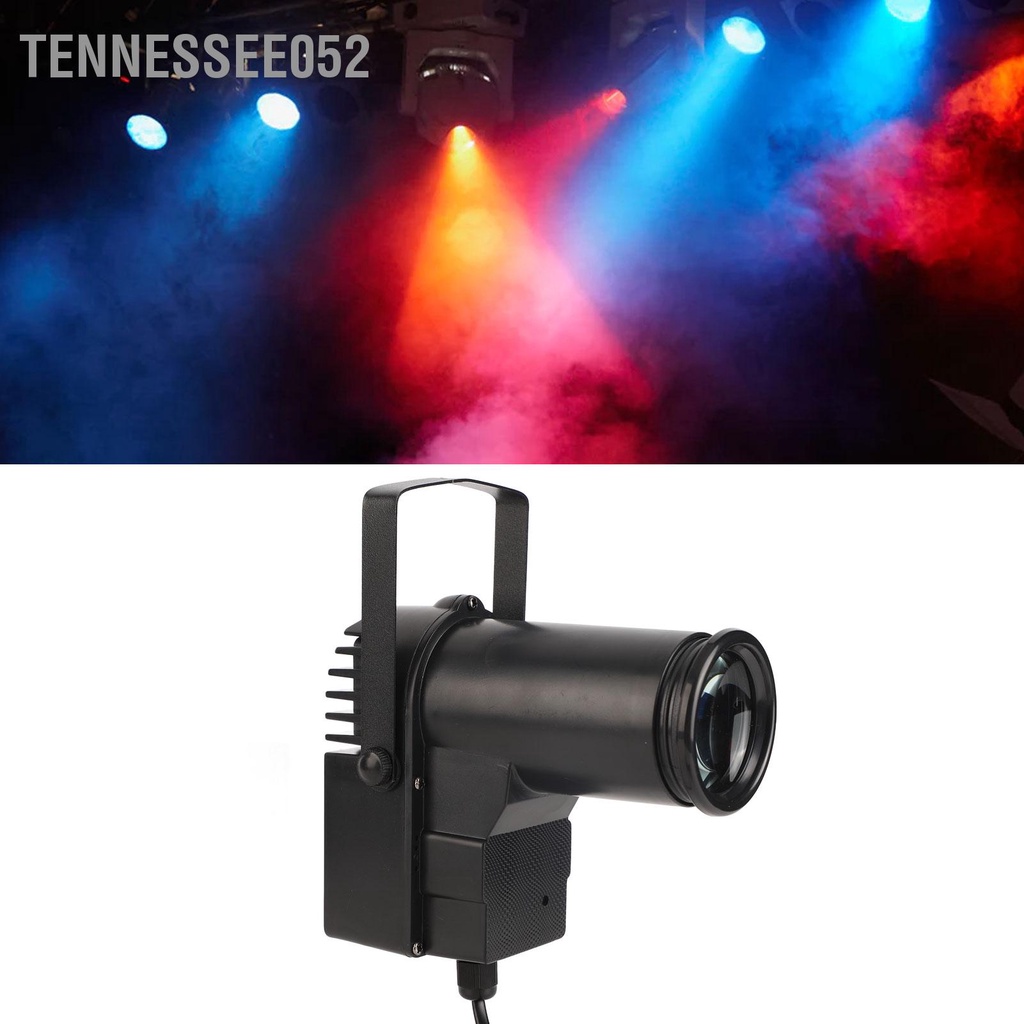 Tennessee052 Đèn sân khấu Góc điều chỉnh được Điều khiển từ xa cho Tiệc cưới 10W 95‑240V Phích cắm US