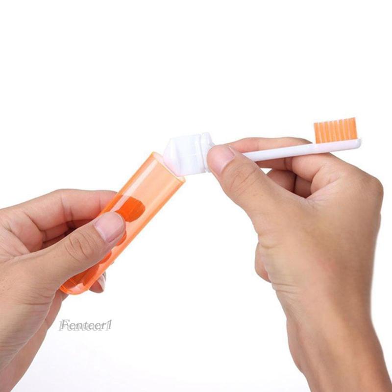 1 / 6 Bàn Chải Đánh Răng Gấp Được Fenteer1