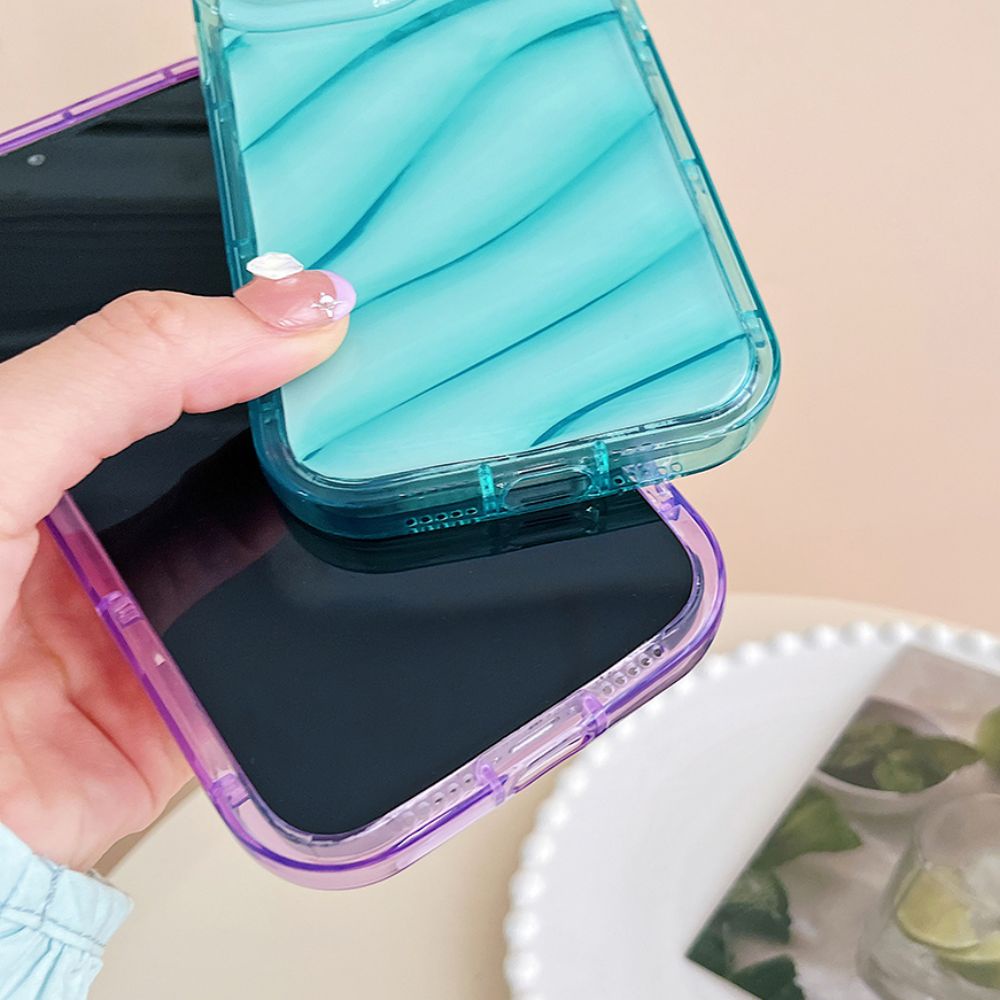 Ốp Điện Thoại Trong Suốt Chống Sốc Màu Trơn Đơn Giản Cho IPhone 11 14 13 12 Pro Max XR XS Max 7 8 Plus SE