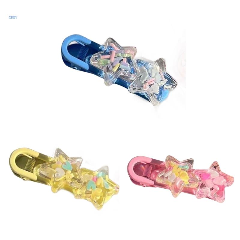 Kẹp Tóc Ngôi Sao Mini Đính Đá Dễ Thương Cho Nữ Y2K