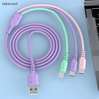 Dây Cáp Sạc Nhanh 3 Trong 1 Cho Apple / Android / TYPE-C