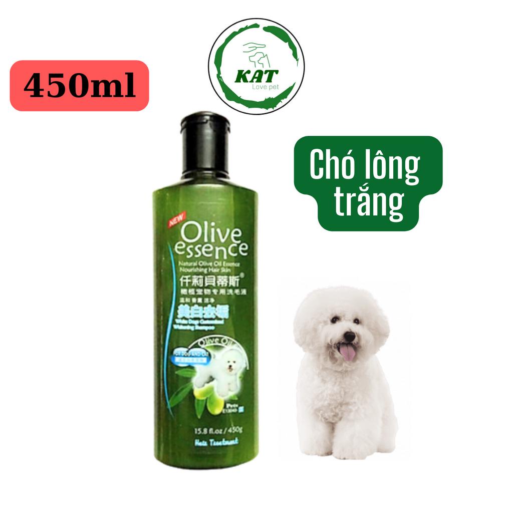 Sữa tắm cho chó mèo Olive Essence từ thiên nhiên - Chai 450ml - KAT Store