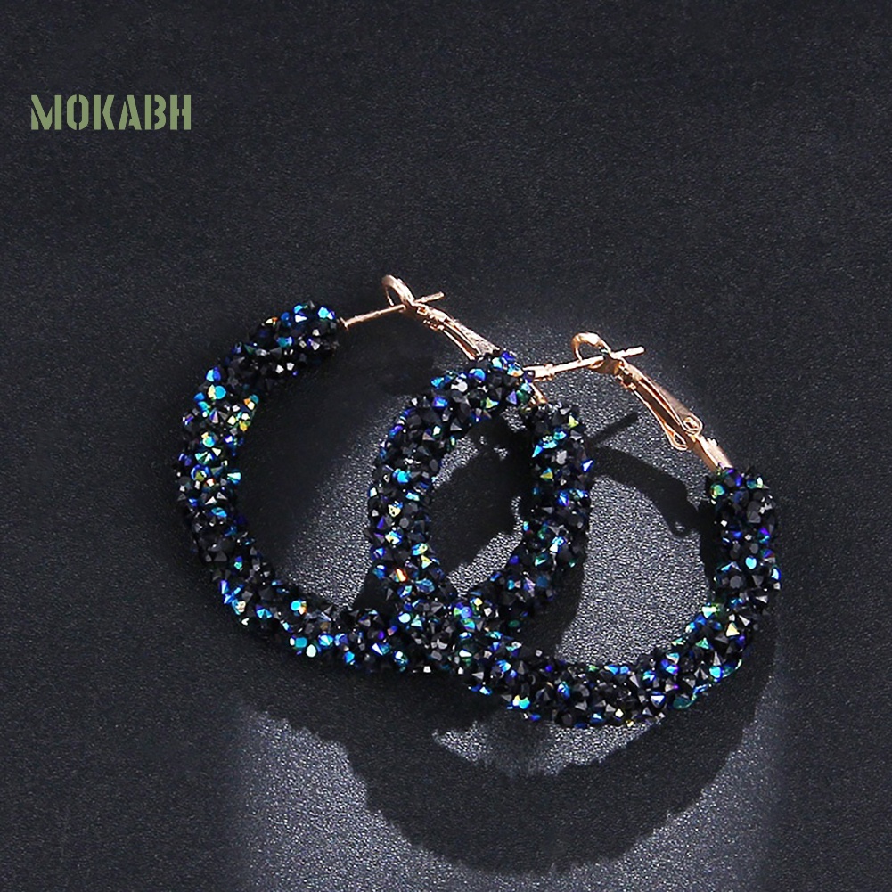 Bông Tai Hình Tròn Thiết Kế Tinh Tế Thời Trang Cho Nữ