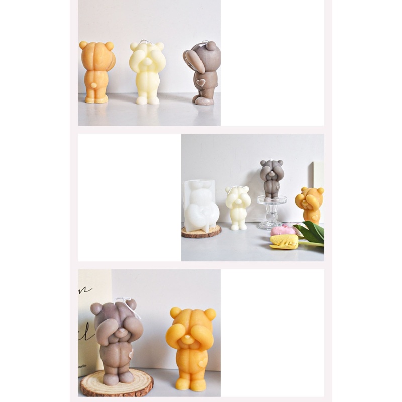 Khuôn Silicone Làm Nến Thủ Công Để Bàn Trang Trí