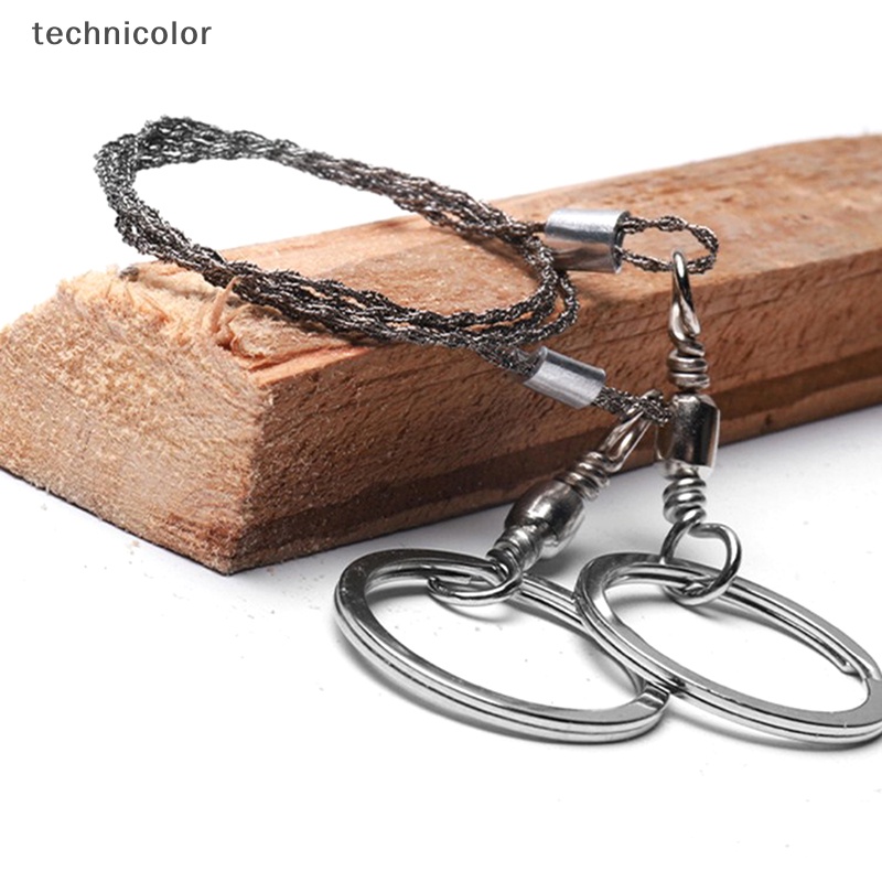 Cưa Dây Kỹ Thuật Gọn Nhẹ Với Tay Cầm Xoay Được Bền Bỉ Dùng Khi Đi Cắm Trại / Đi Bộ Đường Dài