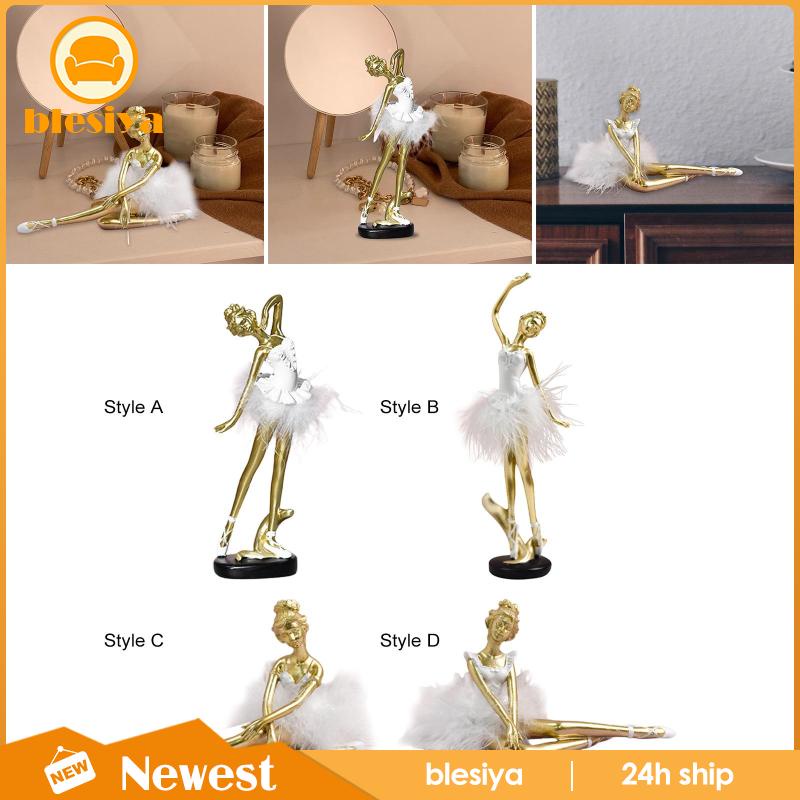 [Blesiya] Tượng Ba Lê Để Bàn Nghệ Thuật Sáng Tạo
