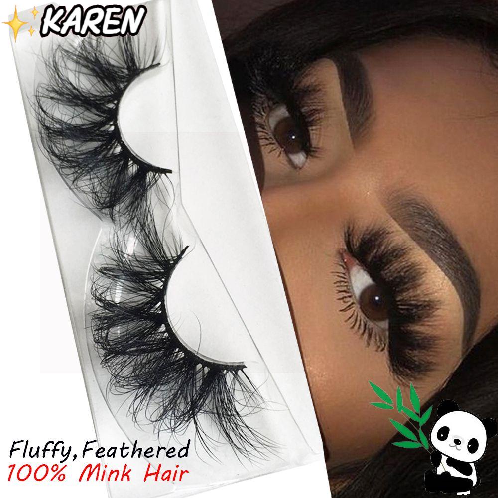 Lông Mi Giả 100% Lông Chồn 3D Trang Điểm Làm Đẹp