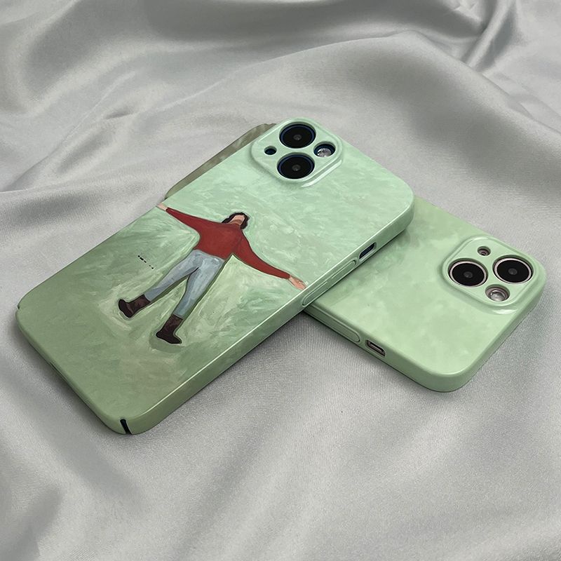 Ốp Điện Thoại Siêu Mỏng Họa Tiết Cỏ Sáng Tạo Cho Iphone 11781412Phim Shell proipone13promax Toàn Diện Độc Quyền O0YB