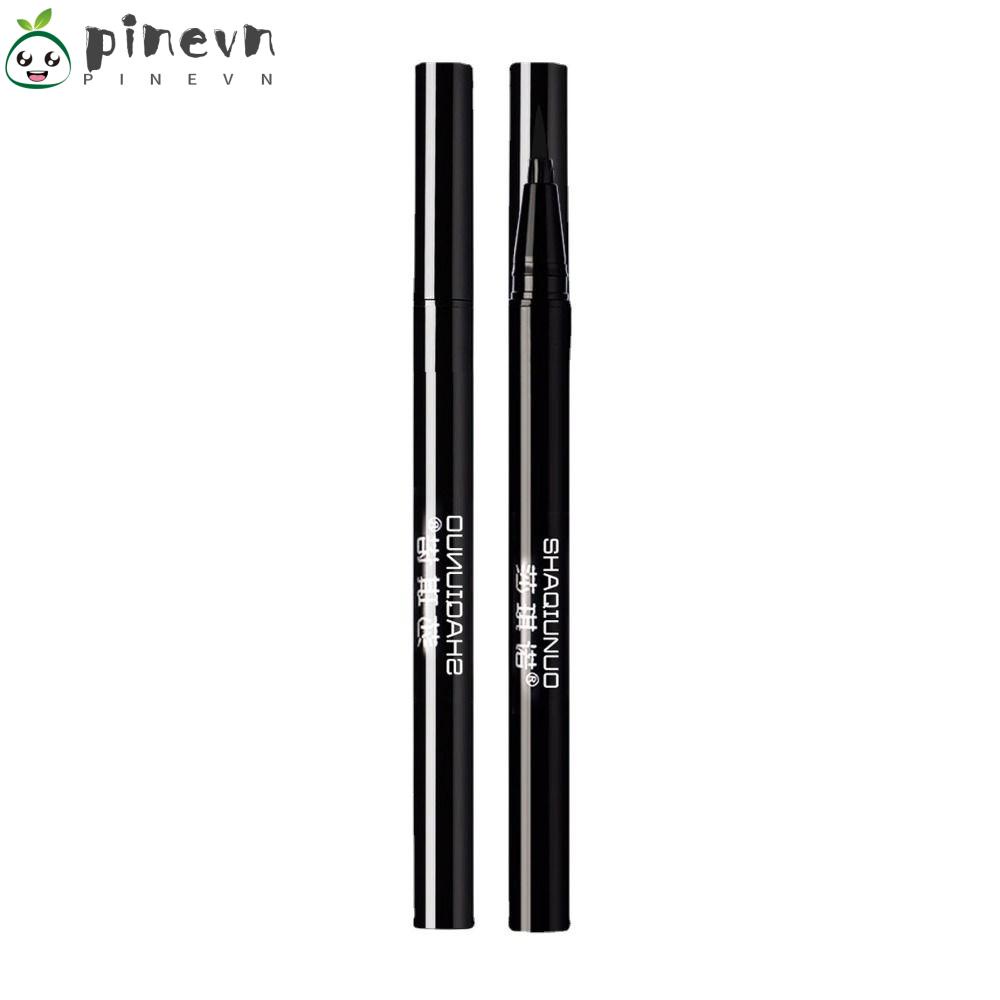Bút Kẻ Mắt Màu Đen Siêu Mỏng Thiết Kế Hai Đầu Tiện Dụng
