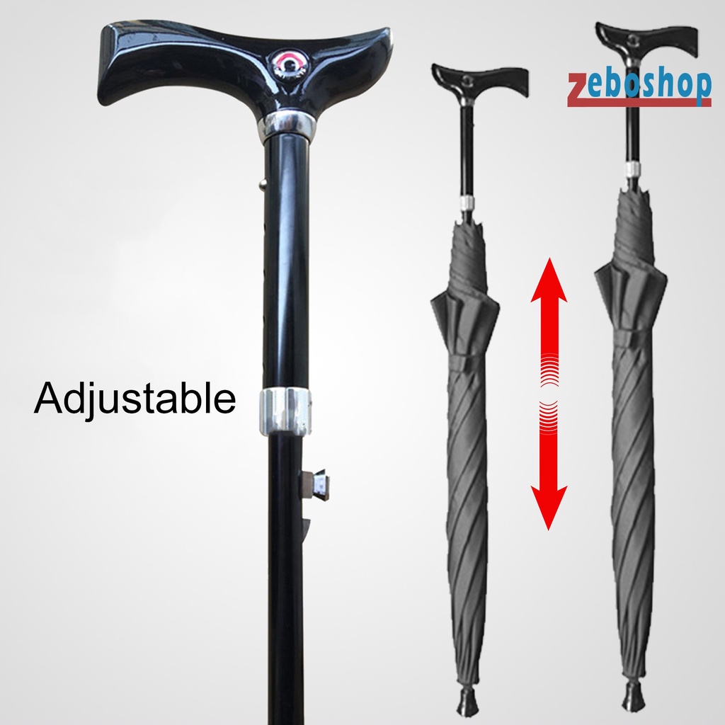 Dù Mở Tự Động Tay Cầm Dài Sáng Tạo Có Thể Thu Gọn