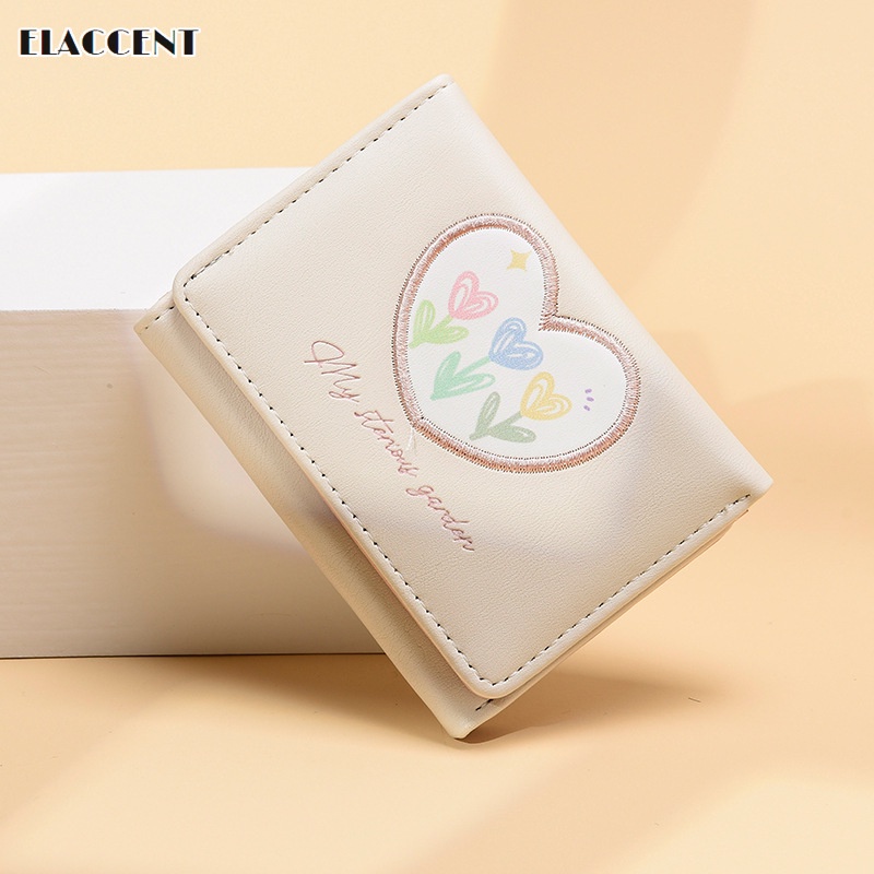 Ví Nữ Gấp Ba Thời Trang Hàn Quốc Xinh Xắn