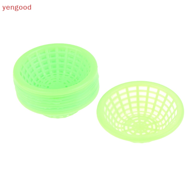 Set 10 Rổ Nhựa Mini Đựng Trái Cây Rau Củ Quả Trang Trí Nhà Búp Bê