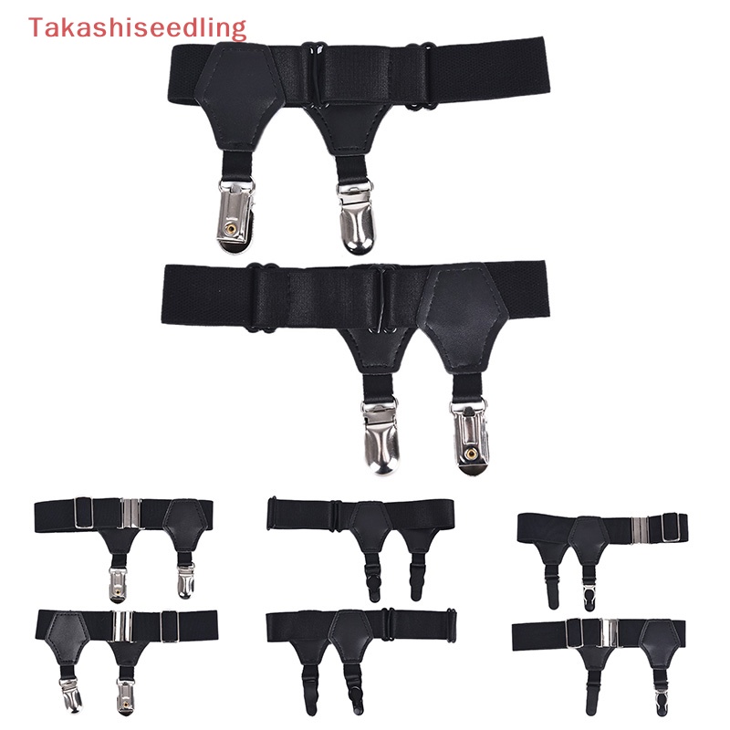 1 Cặp Đai Nịt Tất Co Giãn Thời Trang Cho Nam Nữ Giá Đỡ