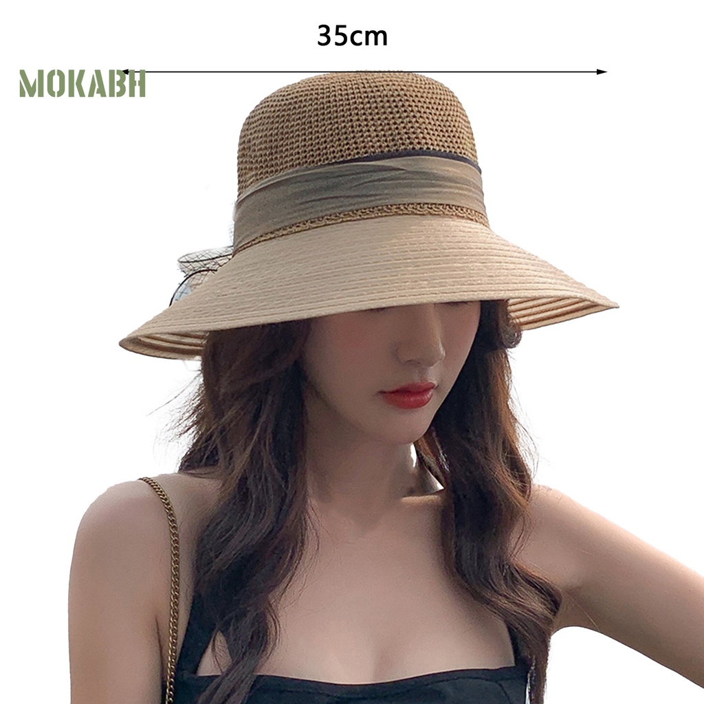 Nón Tai Bèo Hình Tròn Thoáng Khí Họa Tiết Hoa Xinh Xắn Thời Trang Mùa Hè Cho Nữ