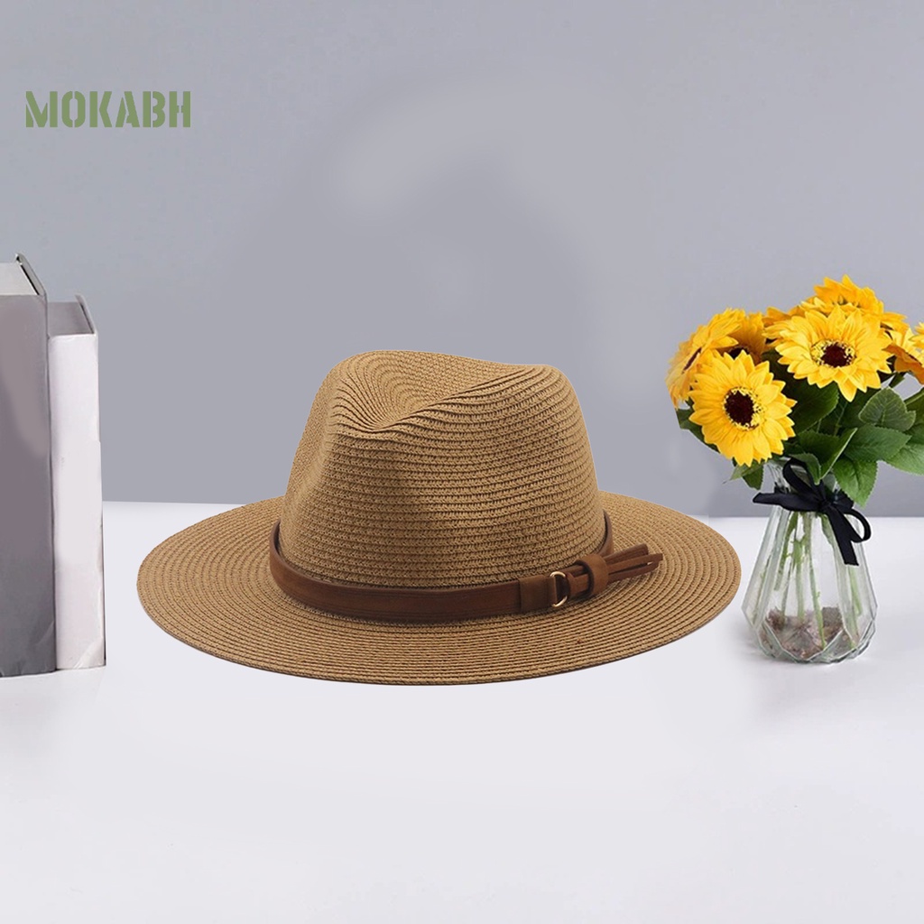 Nón Cối Rộng Vành Chống Tia UV Màu Sắc Đơn Giản Thời Trang Cho Nam Và Nữ