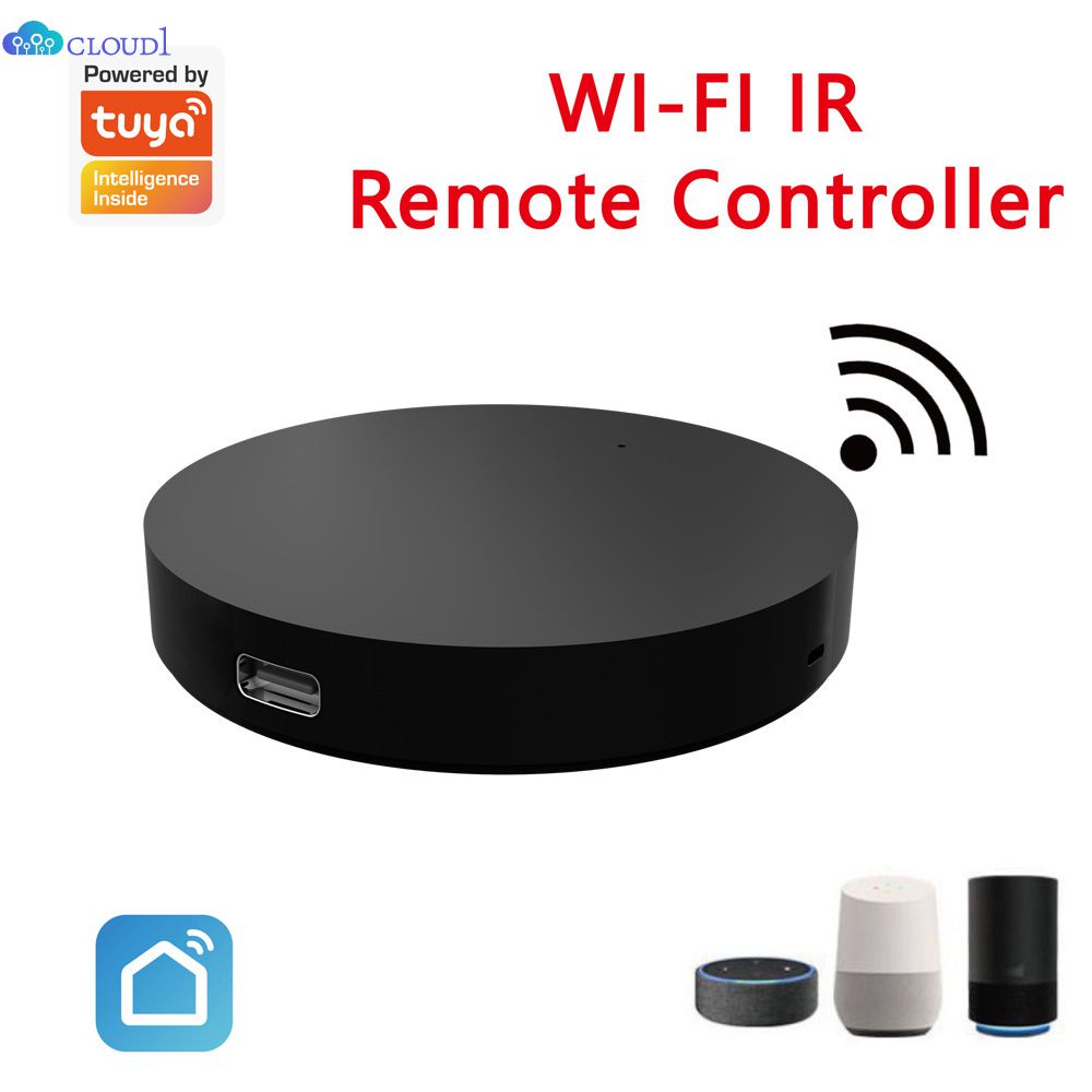 Tuya phổ hồng ngoại IR App Wifi điều khiển bằng giọng nói từ xa nhà thông minh Alexa Google tổ Siri không khí cond TV Fan từ xa cloud1
