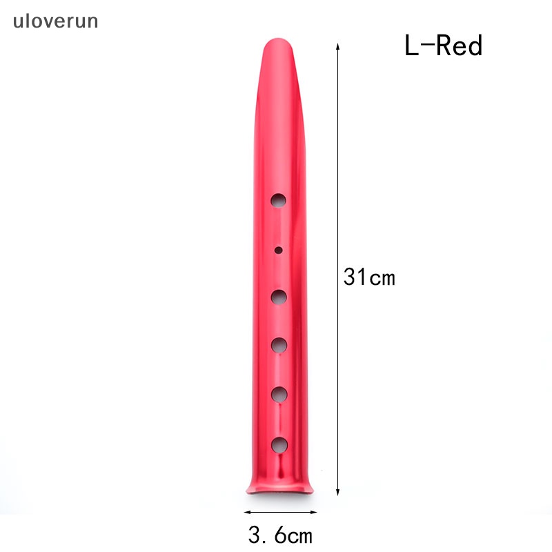 Cọc Dựng Lều Hình Chữ U 23 / 31cm Bằng Nhôm Tiện Dụng