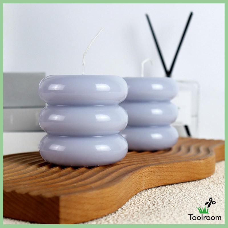 Đế Nến / Xà Phòng Hình Học Bằng Acrylic Độc Đáo DIY