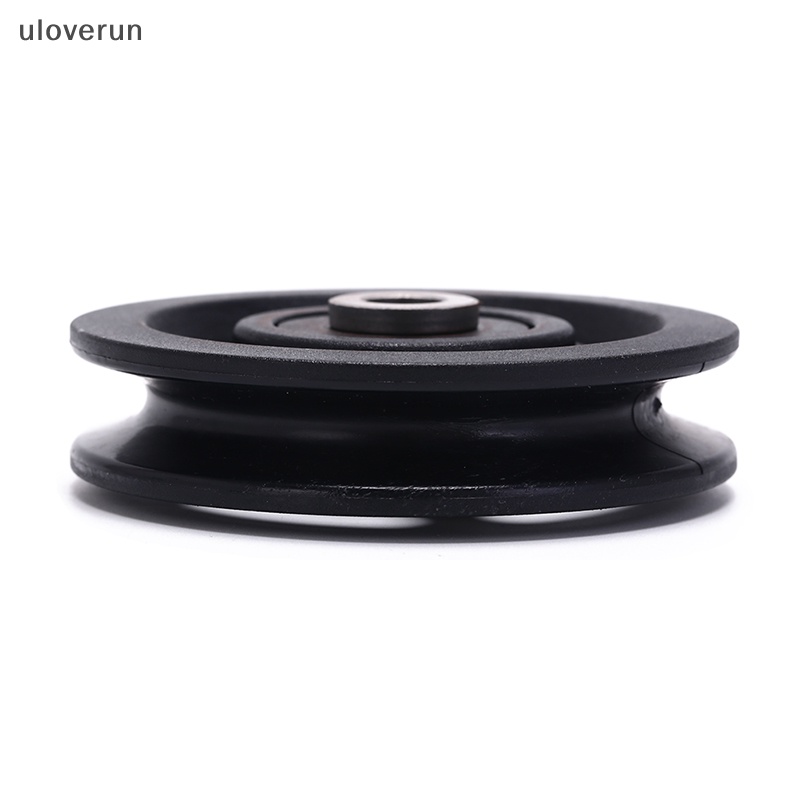 1 Bánh Xe Ròng Rọc Lõi Sắt Màu Đen 90mm Chống Mòn Dành Cho Tập Gym Vn