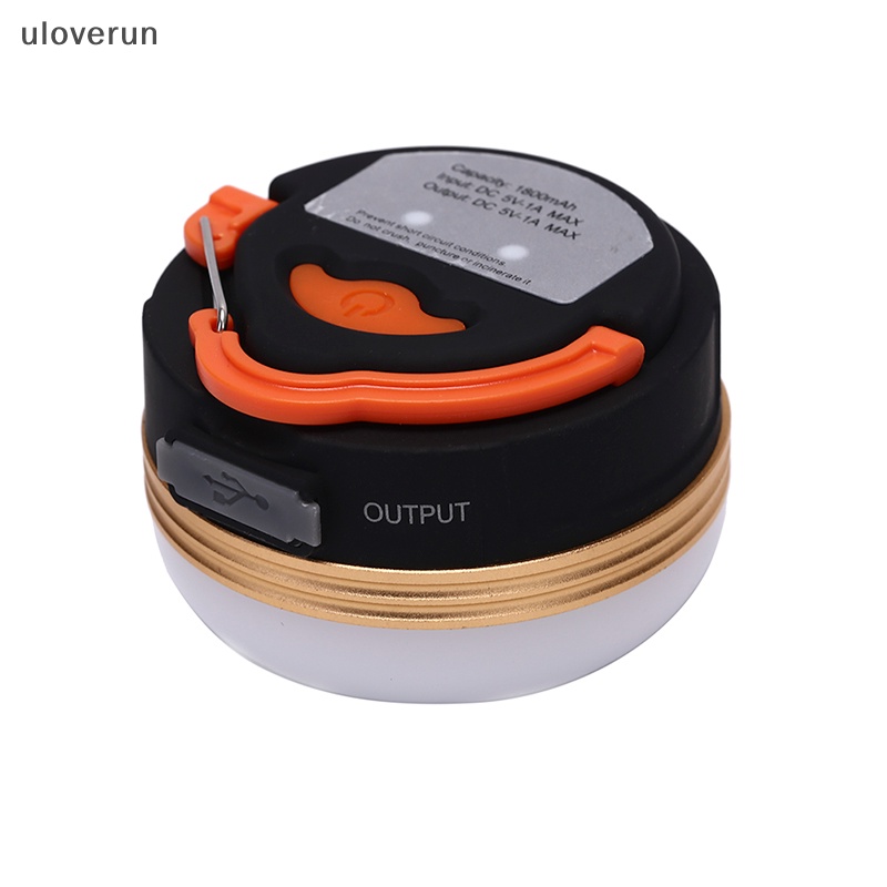 Uloverun Đèn LED Cắm Trại / Câu Cá / Leo Núi Di Động Kèm Sạc USB Tiện Dụng