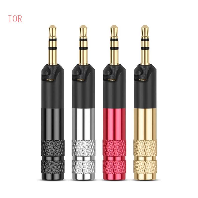 Bộ 2 Jack Cắm Kết Nối Tai Nghe 2 5mm 3 Cực Cho HD558 HD518 HD598