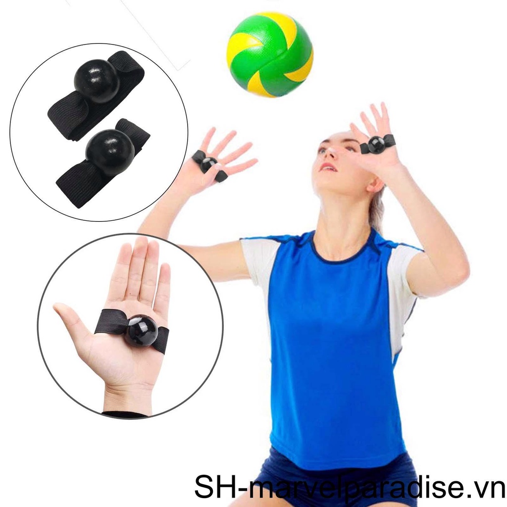 Set 2 Dụng Cụ Hỗ Trợ Tập Luyện Bóng Chuyền Với Núm Gỗ Cho Người Mới Bắt Đầu