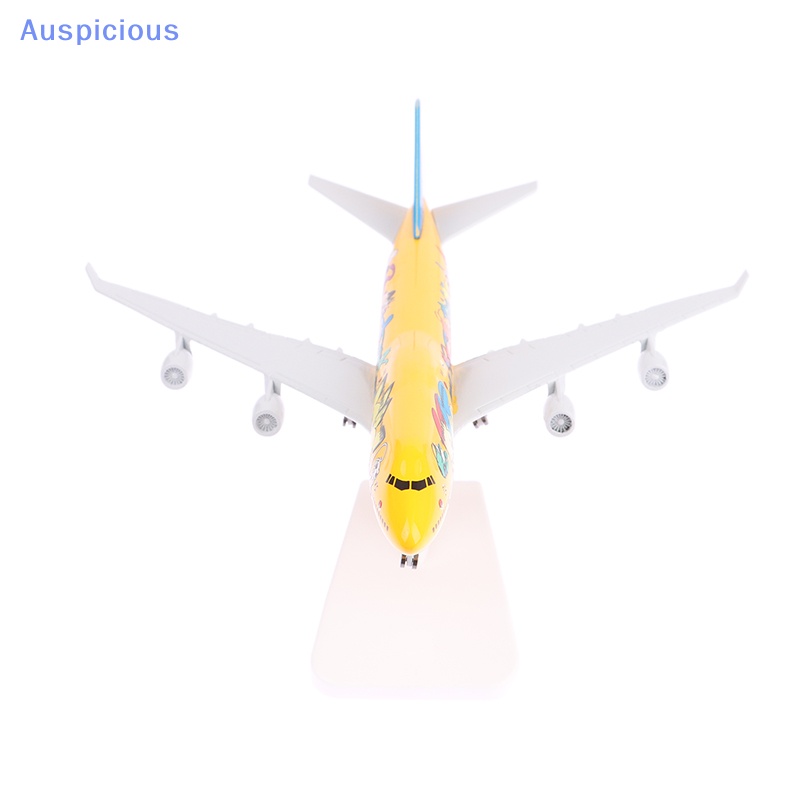 Mô Hình Máy Bay B747 Bằng Hợp Kim Nhôm 20cm