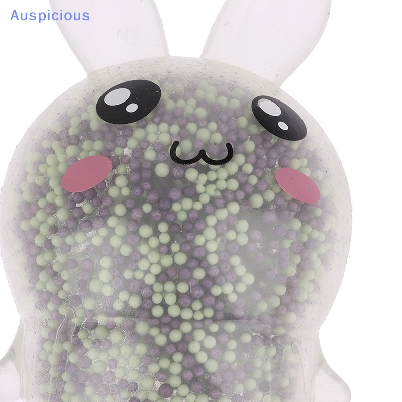 1 Đồ Chơi Bóp Hình Thỏ Có Đèn Phát Sáng