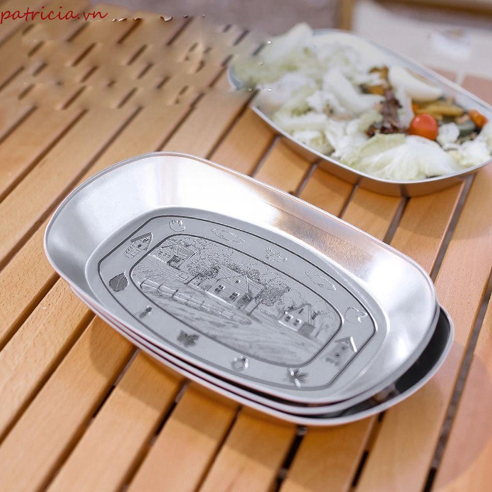 Đĩa Đựng Thức Ăn Trái Cây Sức Chứa Lớn Tiện Dụng Mang Theo Cắm Trại