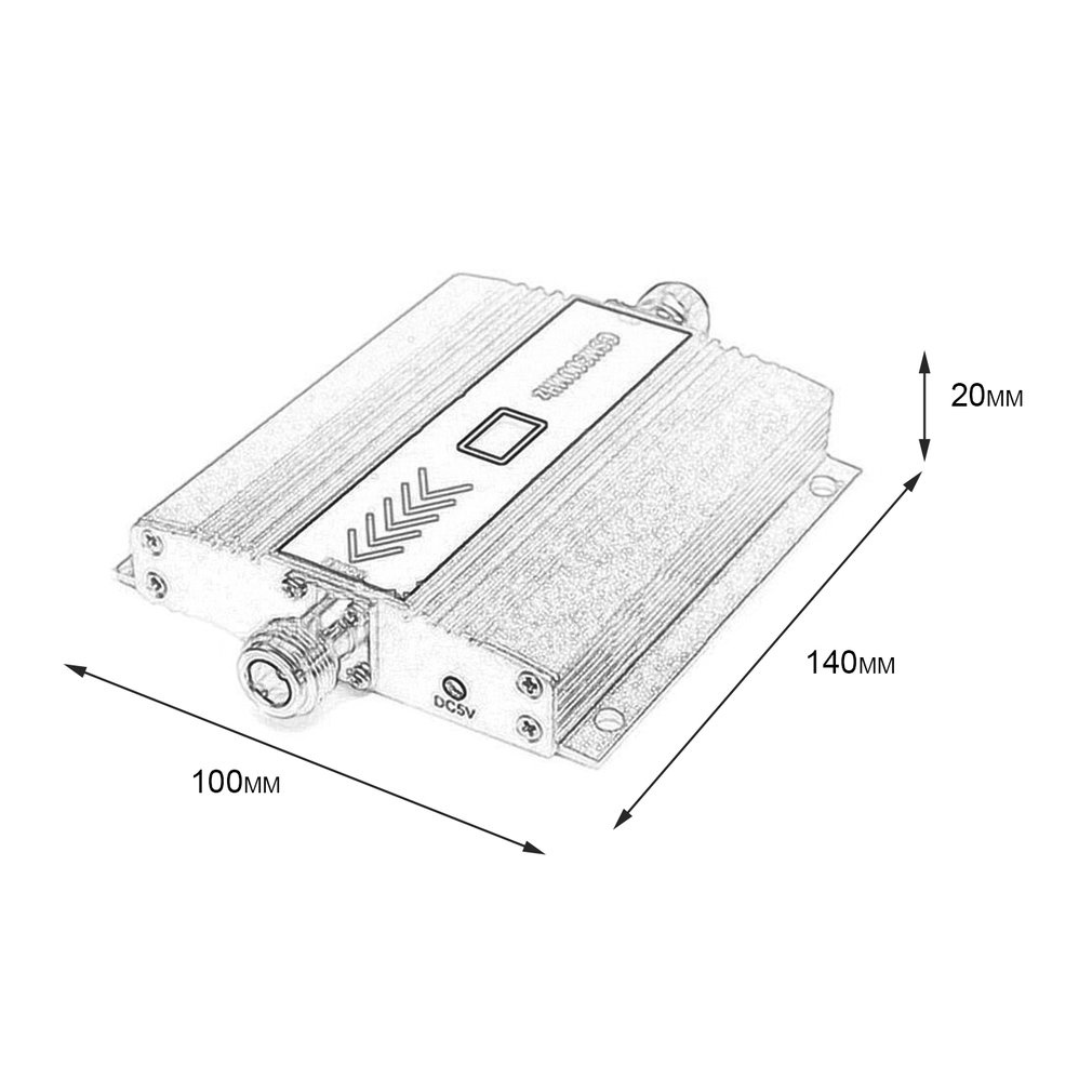 Cellphone  900Mhz Repeater Amplifier Amplifiers Portable Mobile Phone Network Extender [Q/3]
