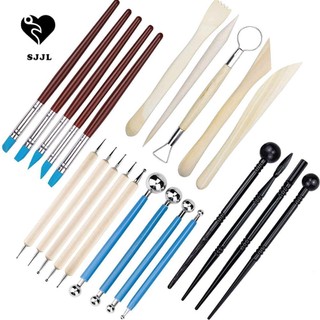 Bộ dụng cụ điêu khắc tạo hình đất sét chuyên nghiệp chất lượng cao