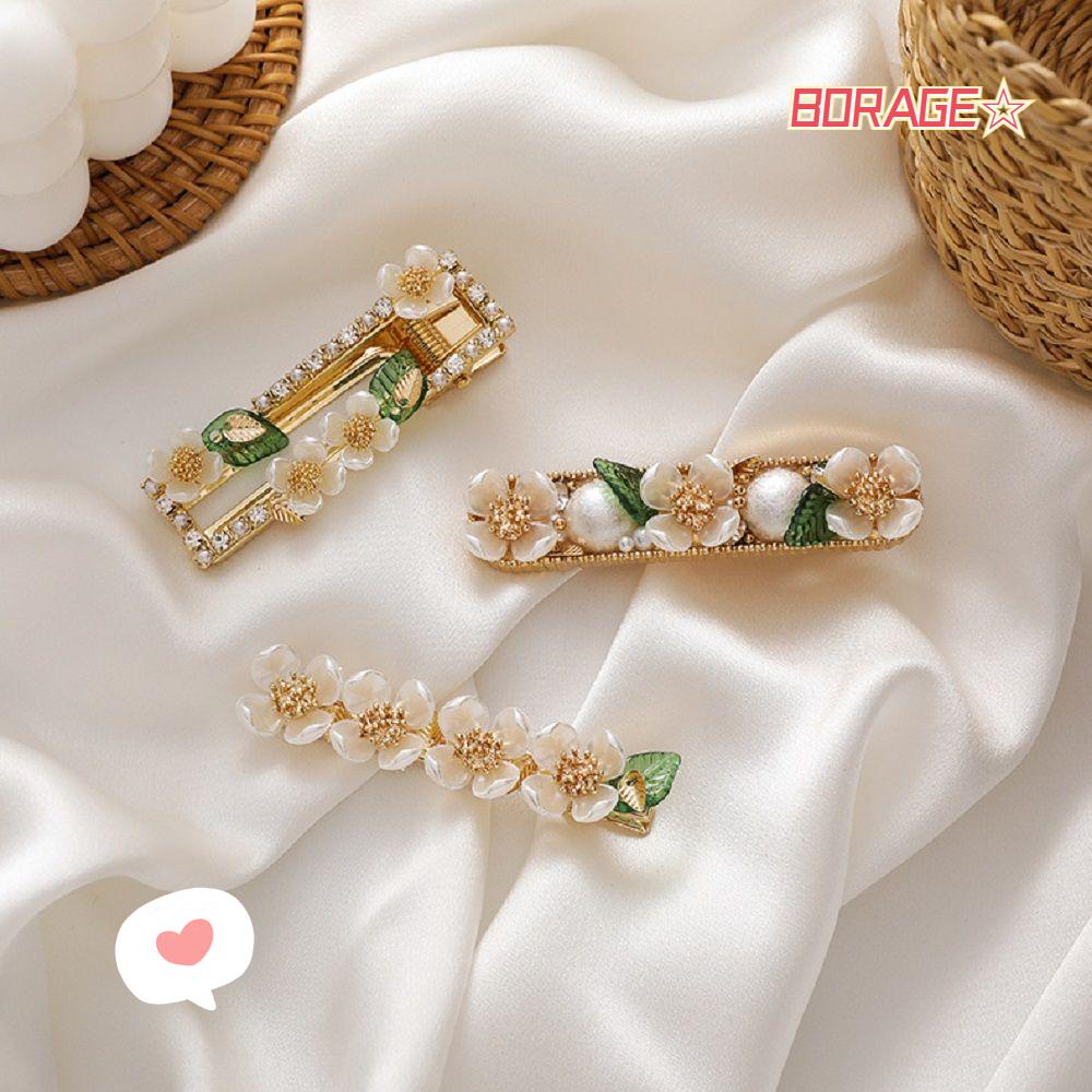 1 Kẹp Tóc Hình Chiếc Lá Màu Xanh Lá Dễ Thương Cho Nữ