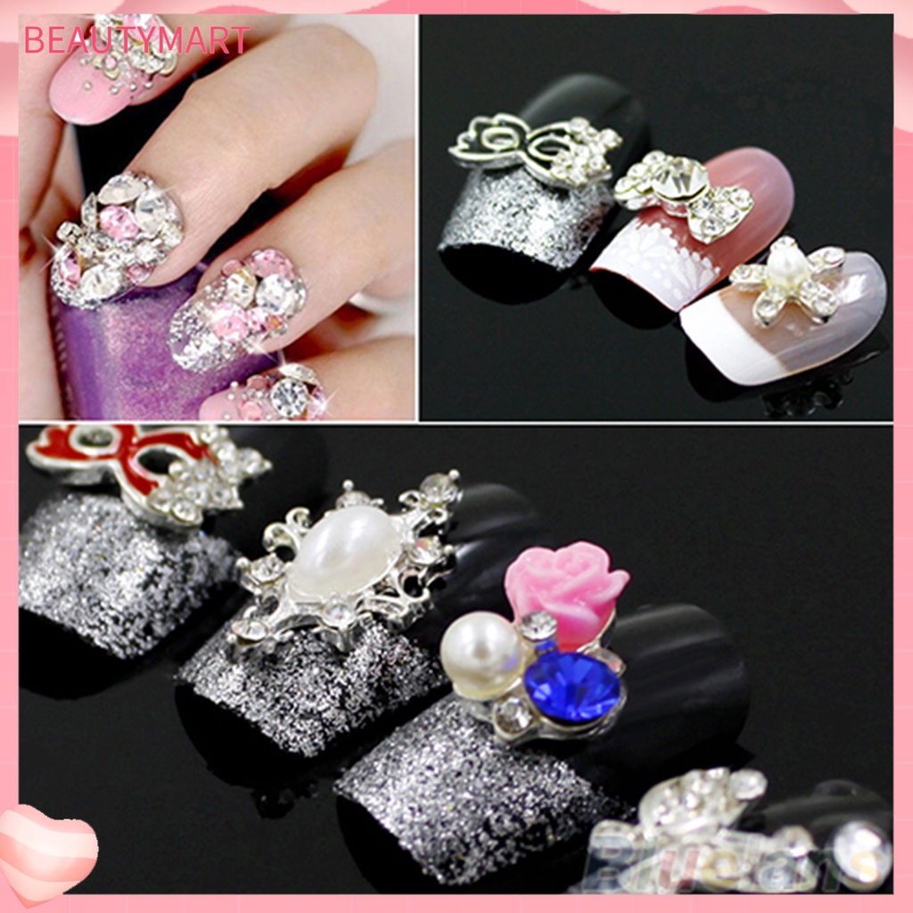 Bộ 10 Hạt Kim Cương Giả Lấp Lánh Đa Năng Trang Trí Móng Tay Nghệ Thuật