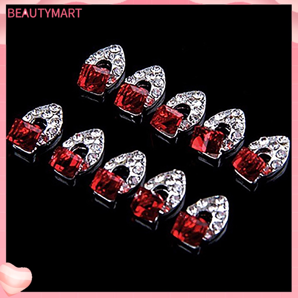 Set 10 Hạt Đá 3D Lấp Lánh Trang Trí Móng Nghệ Thuật Thời Trang DIY Cho Nữ