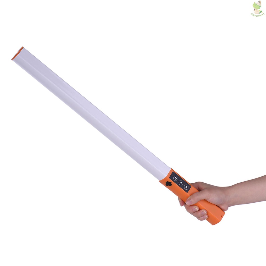 Đèn LED Chụp Ảnh Cầm Tay Có Thể Điều Chỉnh Độ Sáng &amp; Nhiệt Độ Tích Hợp Recharga Came-6.7