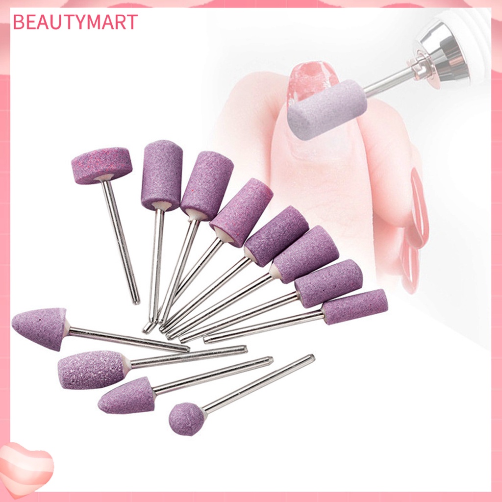 Set 12 Đầu Mài Móng Tay Hình Bánh Xe Độc Đáo