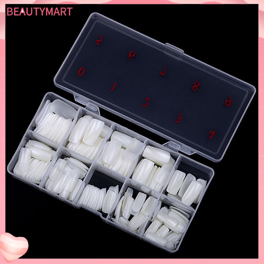 Hộp Đựng Phụ Kiện Trang Trí Móng Tay 10 Ngăn Trong Suốt Đa Năng