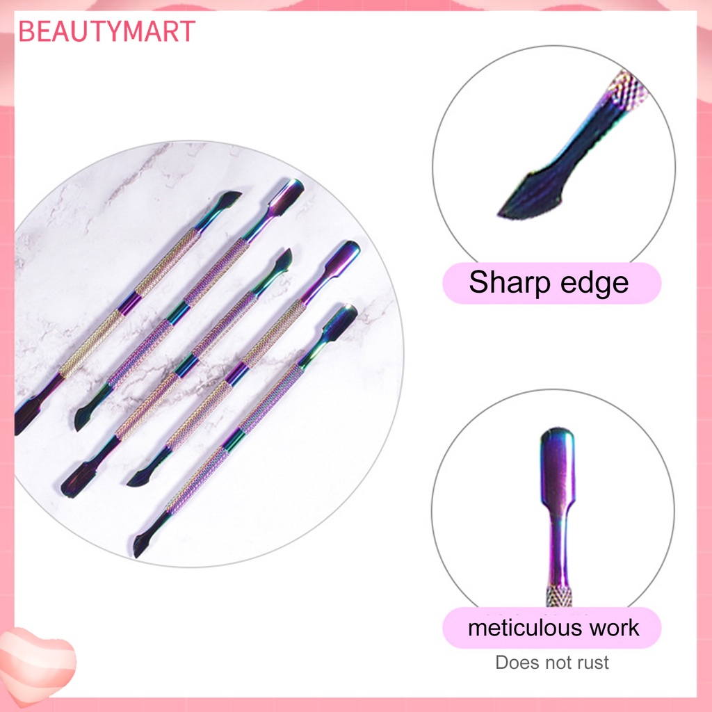 Dụng Cụ Tẩy Tế Bào Chết Cho Móng Tay Bằng Thép Không Gỉ