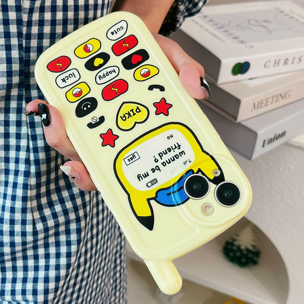 Ốp Điện Thoại TPU Mềm Chống Sốc In Hình Pikachu Cho IPhone 11 14 13 12 Pro Max XS XR 7 8 Plus