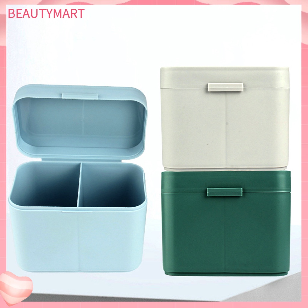 Hộp Đựng Mỹ Phẩm Làm Móng 2 Ngăn Chống Nước Chống Trầy Tiện Dụng