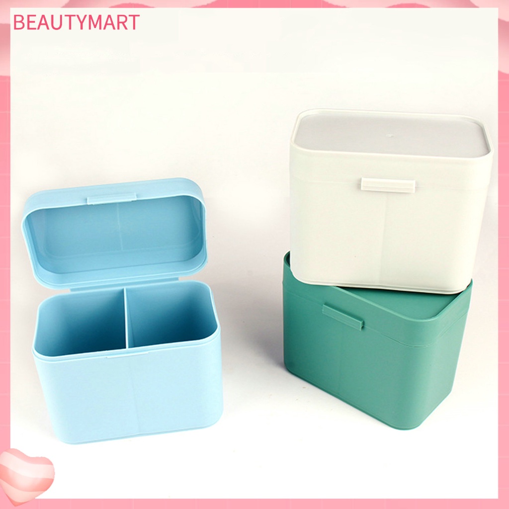 Hộp Đựng Mỹ Phẩm Làm Móng 2 Ngăn Chống Nước Chống Trầy Tiện Dụng
