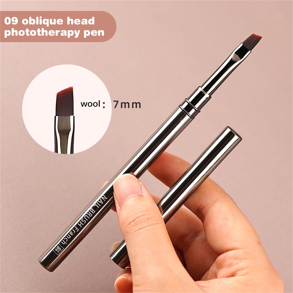 ✔Candy Nail Art Tools Bộ Cọ Vẽ Tranh Bút Trị Liệu Bằng ánh Sáng Vuông Bút Scriber PenMetal Rod Nail Art Painting Brush Thích Hợp Cho Các Tiệm Làm Móng Candygirla.vn