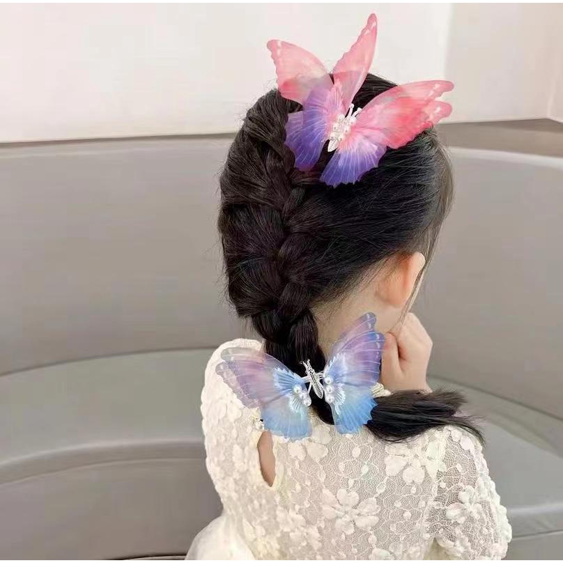 Kẹp tóc hình con bướm mới dễ thương cô gái thời trang Hàn Quốc