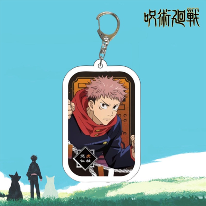 Móc Khóa Hình Nhân Vật Hoạt Hình gojo satoru gojo satoru Cho Nam Nữ